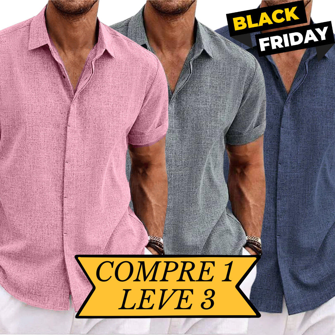 Super Kit Camisa Korseir - Compre 1 Leve 3 (BLACK FRIDAY)