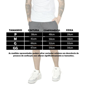 Kit 2 Bermudas Cargo Masculina Urban