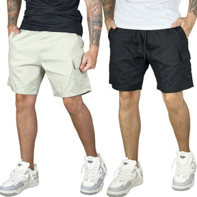 Kit 2 Bermudas Cargo Masculina Urban