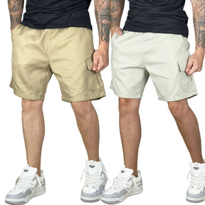 Kit 2 Bermudas Cargo Masculina Urban